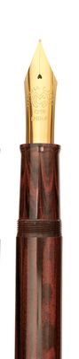 Magna Carta Mag 1000 Rose Ebonite Nib # 10  Stainless Steel Fine