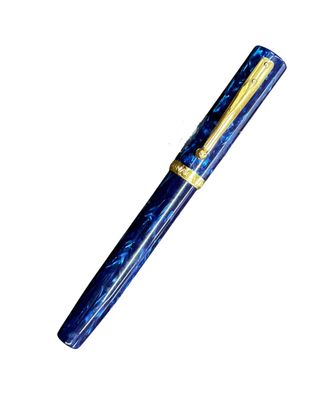 Magna Carta Mag 600 Cellulose Marble Royal Nib #6 14K True Flex Nib.