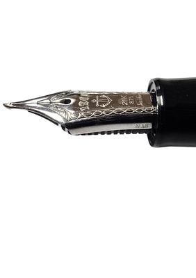 Sailor 1911 Black and Silver 21K Naginata Togi Nib NMF