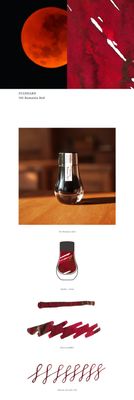 Dominant Industry Standard Series Romania Red  Fountain Pen ink