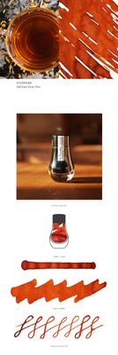 Dominant Industry Standard Series Earl Grey Tea  Fountain Pen ink