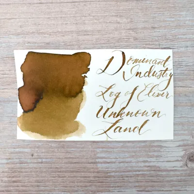 Dominant Industry Standard Series Unknown Land  Fountain Pen ink