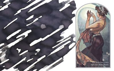 Dominant Industry Standard Series The Polar Star  Fountain Pen ink