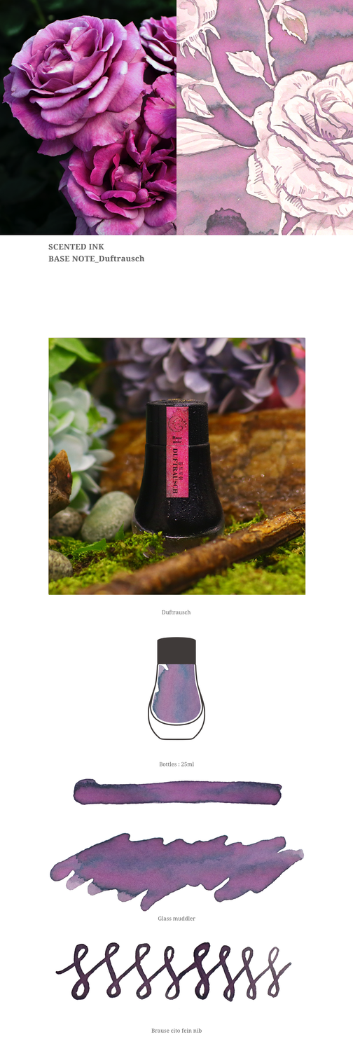 Dominant Industry Scented  Series Duftrausch Fountain Pen ink