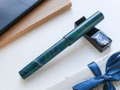 Wancher Mine Marble Green Fountain Pen