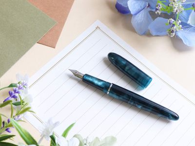 Wancher Mofu Fountain Pen - Blueberry