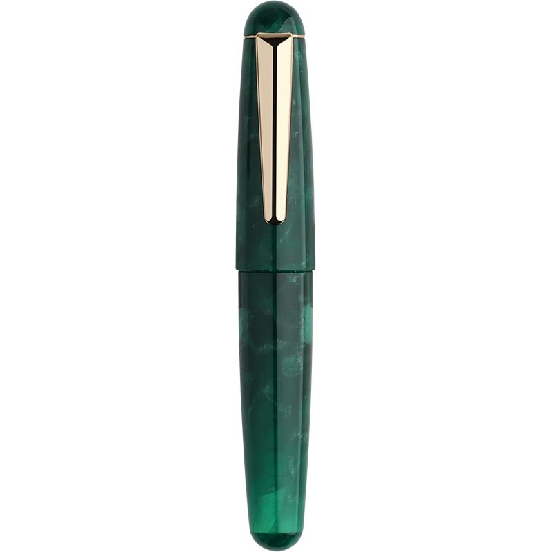 Moonman Q2 Mini Fountain Pen Eyedropper Filling, Forest Green  Acrylic Pen with Eyedropper