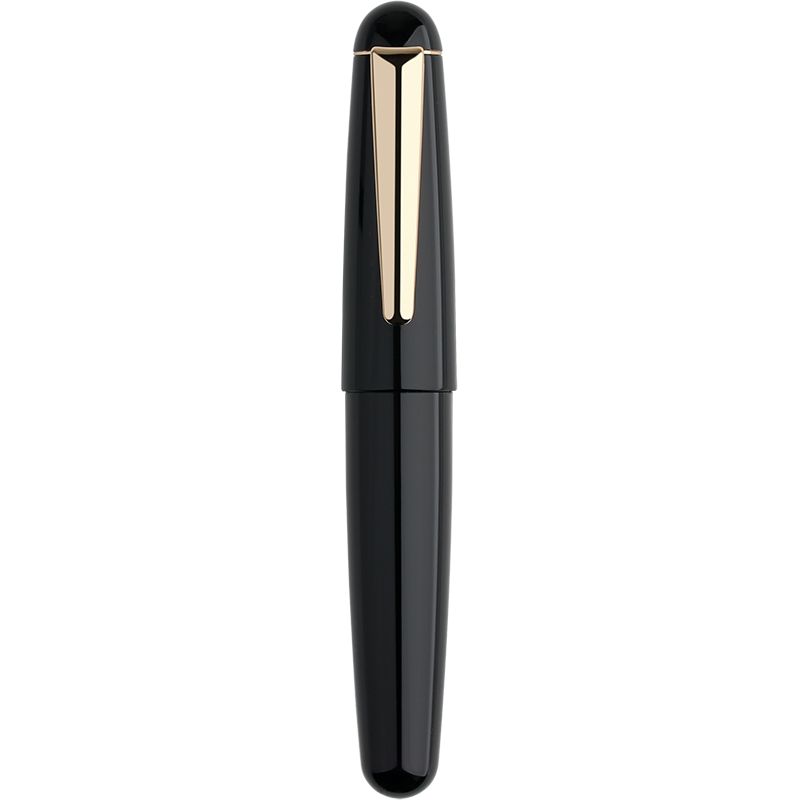 Moonman Q2 Mini Fountain Pen Eyedropper Filling, Transparent Black  Acrylic Pen with Eyedropper