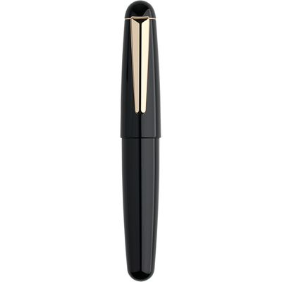 Moonman Q2 Mini Fountain Pen Eyedropper Filling, Transparent Black  Acrylic Pen with Eyedropper