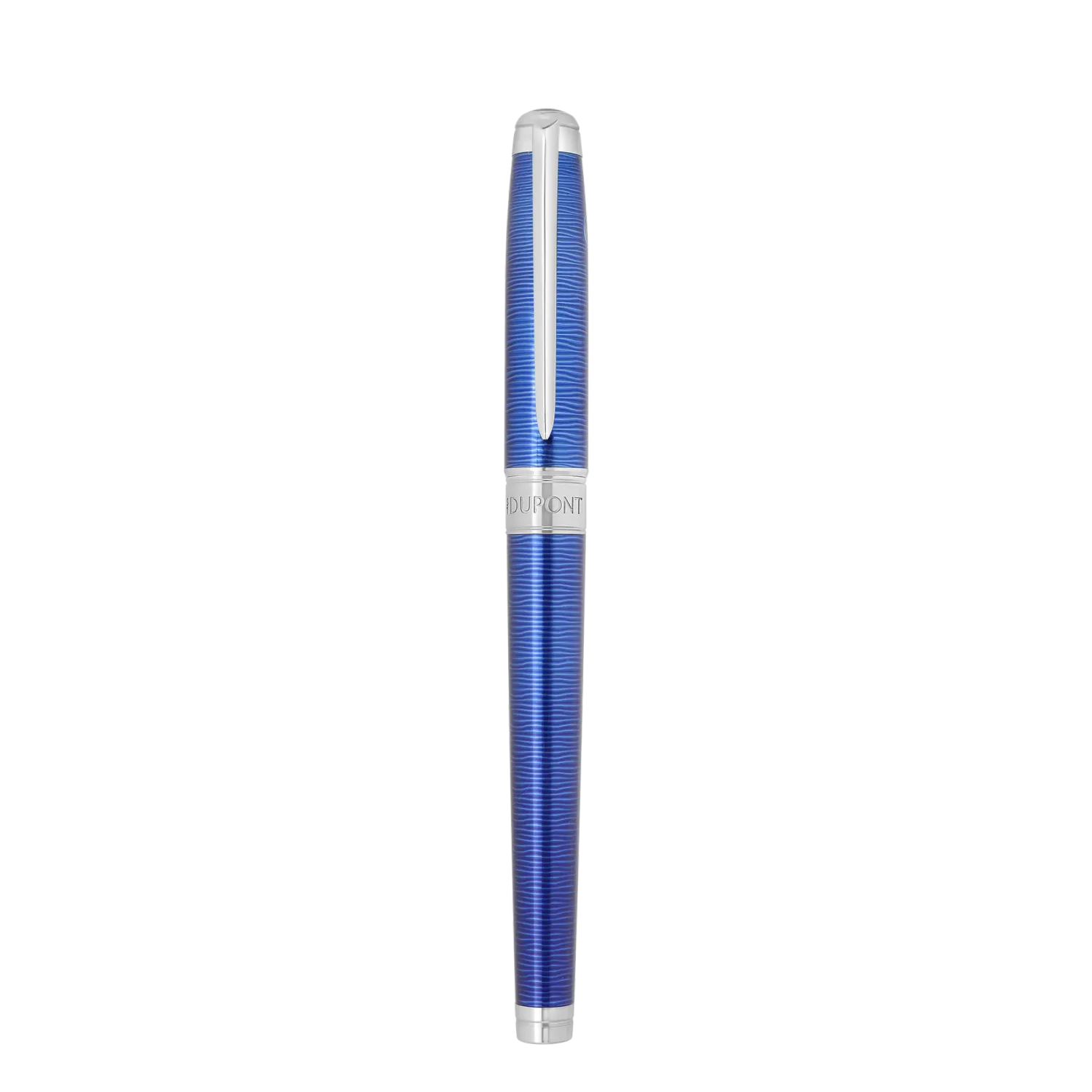 ST DUPONT Line D Fountain Pen- Gulf Stream - 14k Gold Nib - Medium