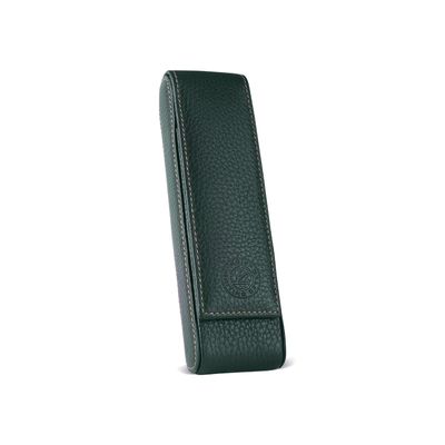KRIC 2 PIECE LEATHER PEN HOLDER- GREEN