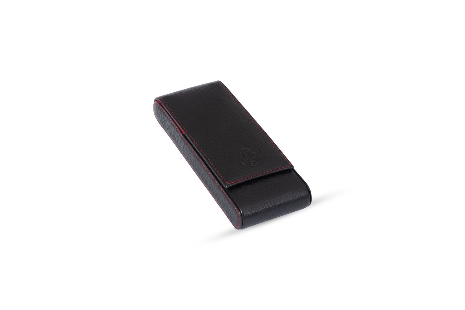 KRIC 3-PIECE LEATHER PEN HOLDER - FLOATER BLACK