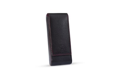KRIC 3-PIECE LEATHER PEN HOLDER - FLOATER BLACK