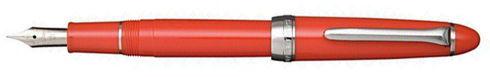Sailor ProColor 500 Red "Akanezora" Fountain Pen with Silver Colour Trim Steel Nib Fine