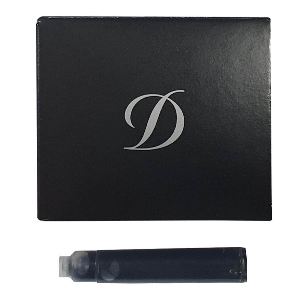 ST DUPONT Ink Cartridges Black - 6 Pieces Per Box