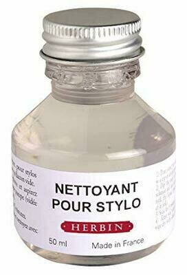 J Herbin Fountain Pen Cleaning Solution - 50ml