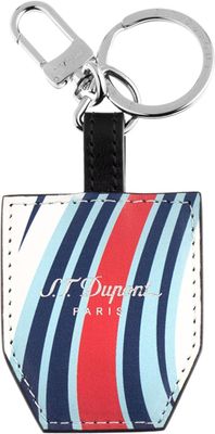 S.T Dupont Le Mans Key Ring Blue