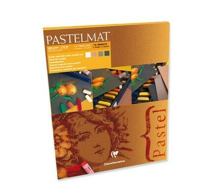 Clairefontaine Pastelmat Pad n°2 24x30cm 12sheet 360g