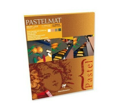 Clairefontaine Pastelmat Pad n°2 24x30cm 12sheet 360g