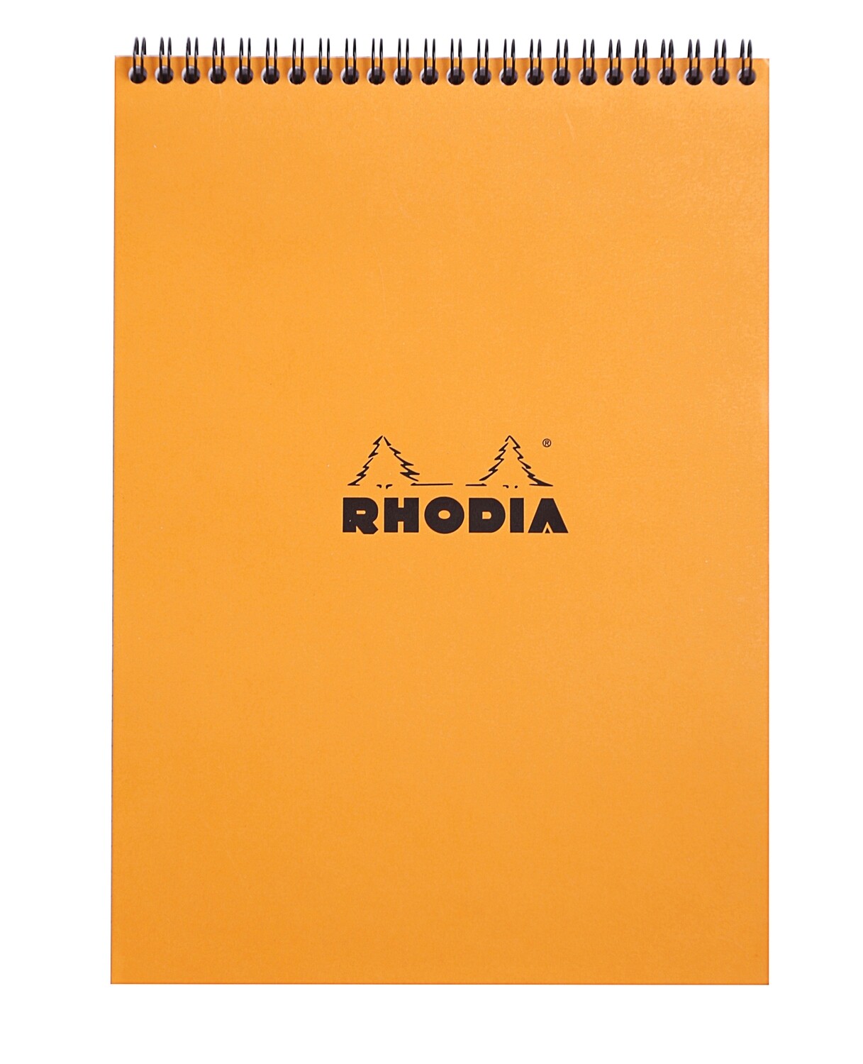 Rhodia Classic Orange Wirebound Pad A4 Graph