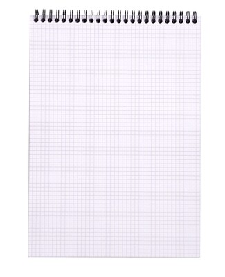 Rhodia Classic Black Wirebound Pad A4 Graph