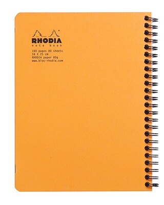 Rhodia Notebook Wirebound 16x21cm Graph