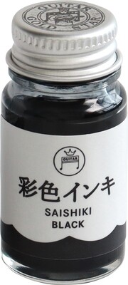 Taccia Fountain Pen Ink 12 ml Sai Shiki (Colourful) Black