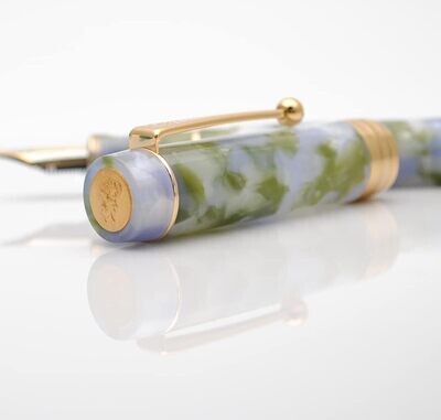 Jinhao Model 100 - Seaweed Green - 18 KGP nib