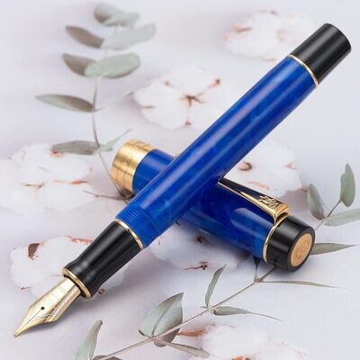 Jinhao Model 100 - Deep Sea Blue - 18 KGP nib
