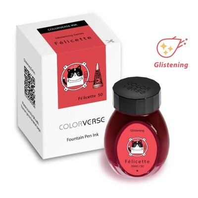 Colorverse - No.50 Félicette - Glistening Series  - 30ml bottle.