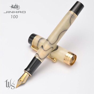 Jinhao Model 100 - Magic Black - 18 KGP nib
