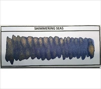Diamine Shimmering Seas Fountain Pen Ink 10ml