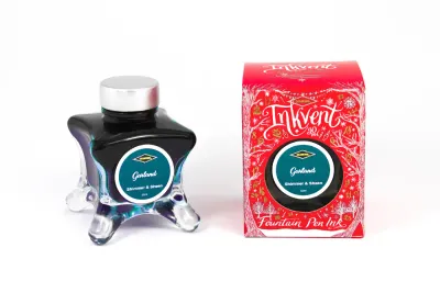 Diamine Inkvent Garland Shimmering &amp; Sheen Fountain Pen Ink 10ml