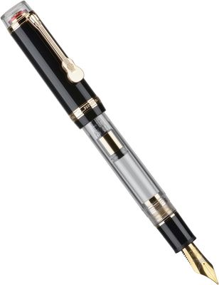 Jinhao Tiandao Model 1935 Guitar Fountain Pen Steel Nib - Black