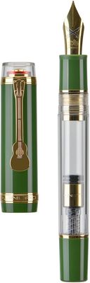 Jinhao Tiandao Model 1935 Guitar Fountain Pen Steel Nib - Green