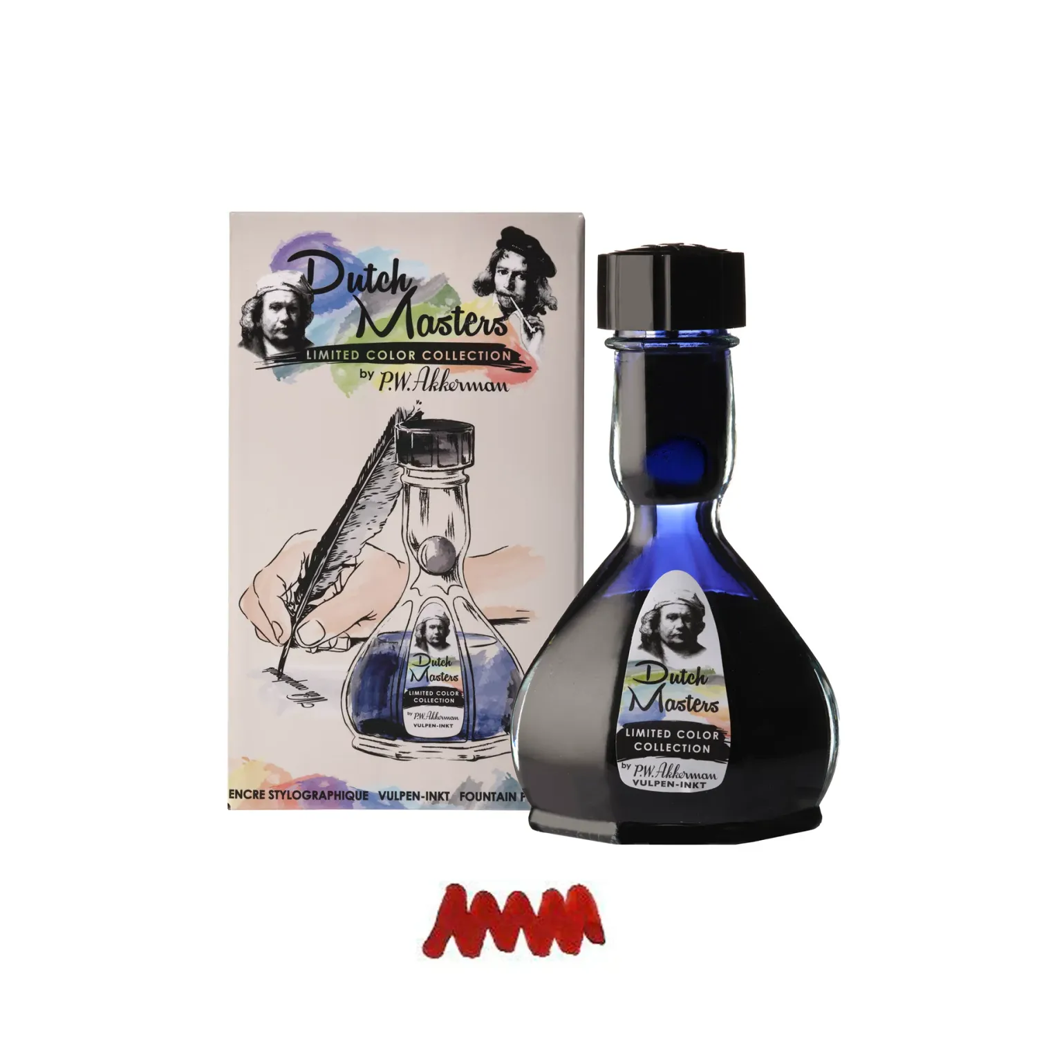 PW Akkerman Dutch Masters  Brick Red 10ml sample