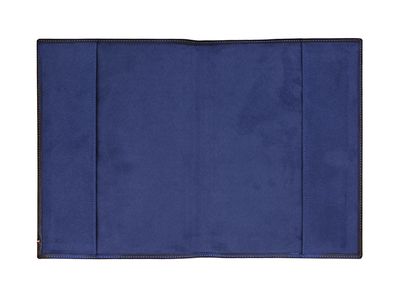 ST Dupont A5 Atelier Blue Genuine Leather Notebook Cover