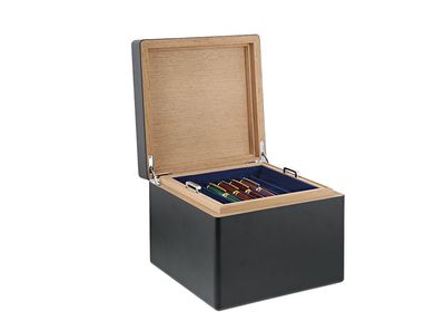 ST DUPONT  24 Writing instruments Case Black