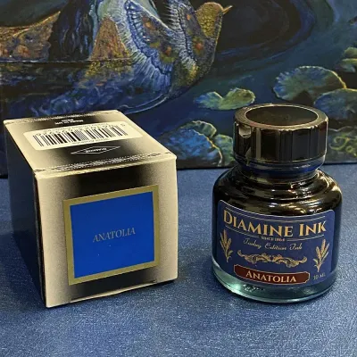 Diamine  Fountain Pen Ink Bottle - Limited Edition Anatolia Shimmer 10 ml