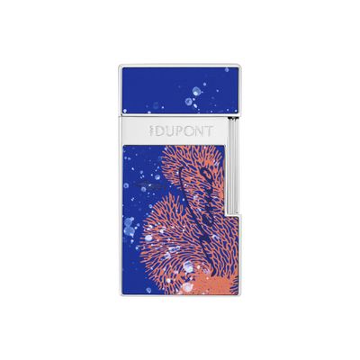 ST DUPONT Biggy Lacquered lighter 20'000 Leagues under the seas Royal Blue - Limited Edition