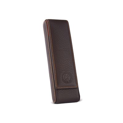 KRIC 2 PCS LEATHER PEN HOLDER - BROWN