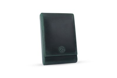 KRIC 5 PIECE LEATHER PEN HOLDER -DUBLIN GREEN