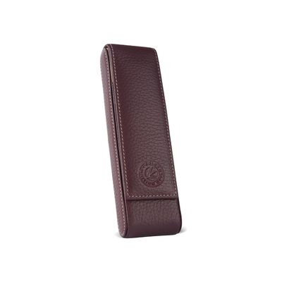 KRIC 2 PCS LEATHER PEN HOLDER -BURGUNDY