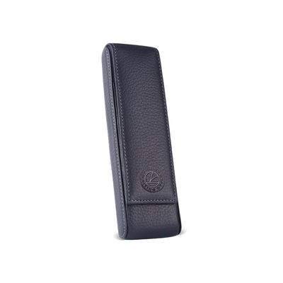 KRIC 2 PIECE LEATHER PEN HOLDER -BLUE