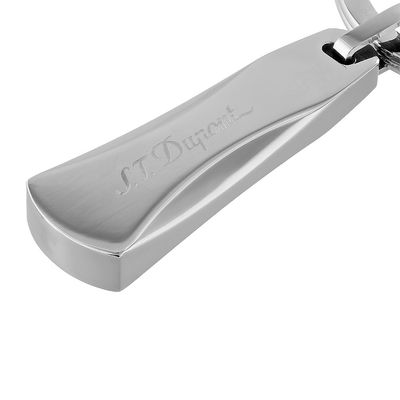 S.T Dupont Key Ring Zip Inox Stainless Steel
