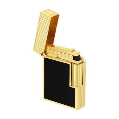 ST DUPONT Line 1 Vertical Lacquer Black Gold