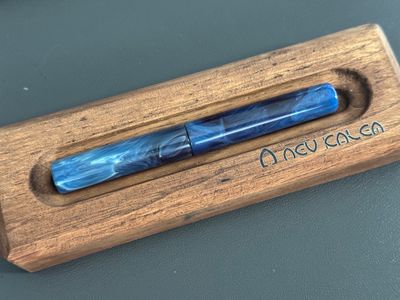 Nev Kalem Amber Fountain Pen # 6 Jowo Stainless steel Silver Nib - Civit