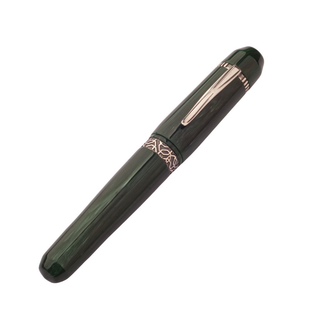 KILK Bespoke Fountain Pen - Melachite Green