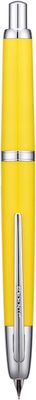 Jinhao Model 20 Yellow Silver Trim Fine Fountain Pen