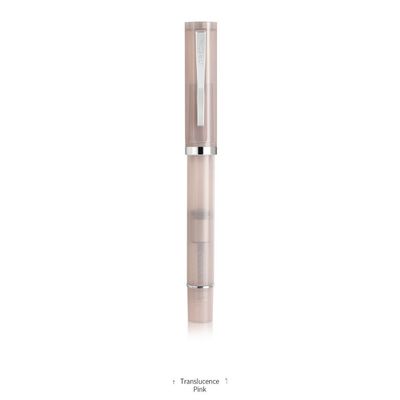 Jinhao Model 58D Transparent Pink  Fine Fountain Pen